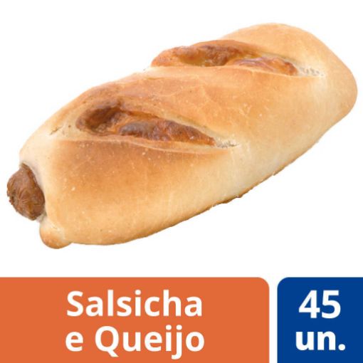 PAO SALSICHA QUEIJO 135G CSM