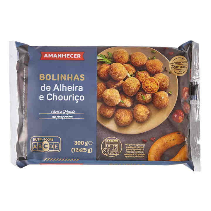 BOLINHA ALHEIRA FORNO AMANHECER 12X25G