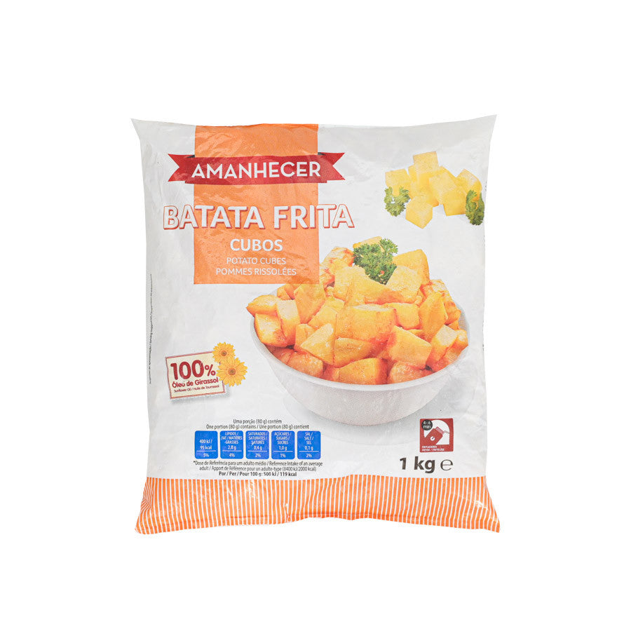 Batata Cubos Amanhecer Congelada 1kg