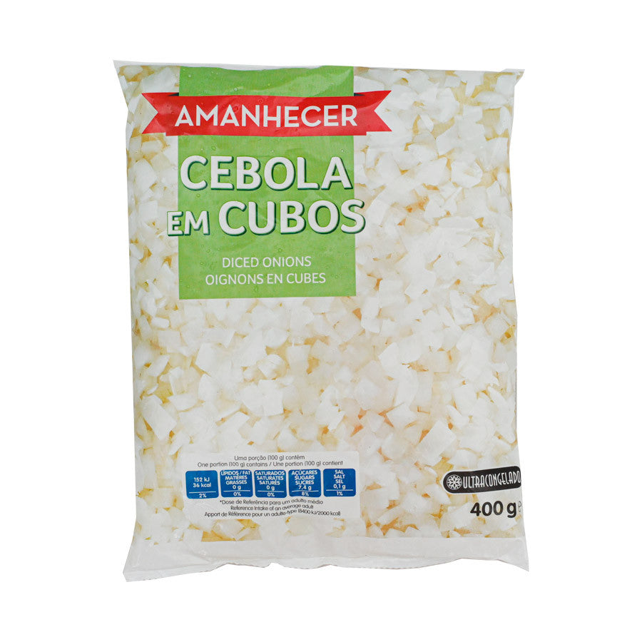 CEBOLA AMANHECER CUBOS 400GR