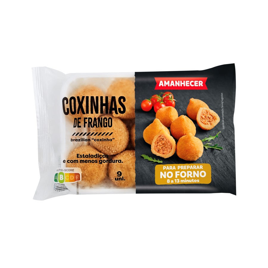COXINHAS FRANGO FORNO AMANHECER 9UNX40GR