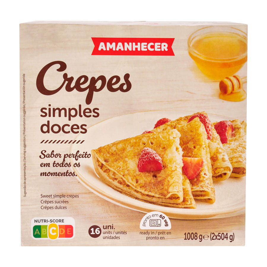 CREPES SIMPLES AMANHECER CONG 16UN