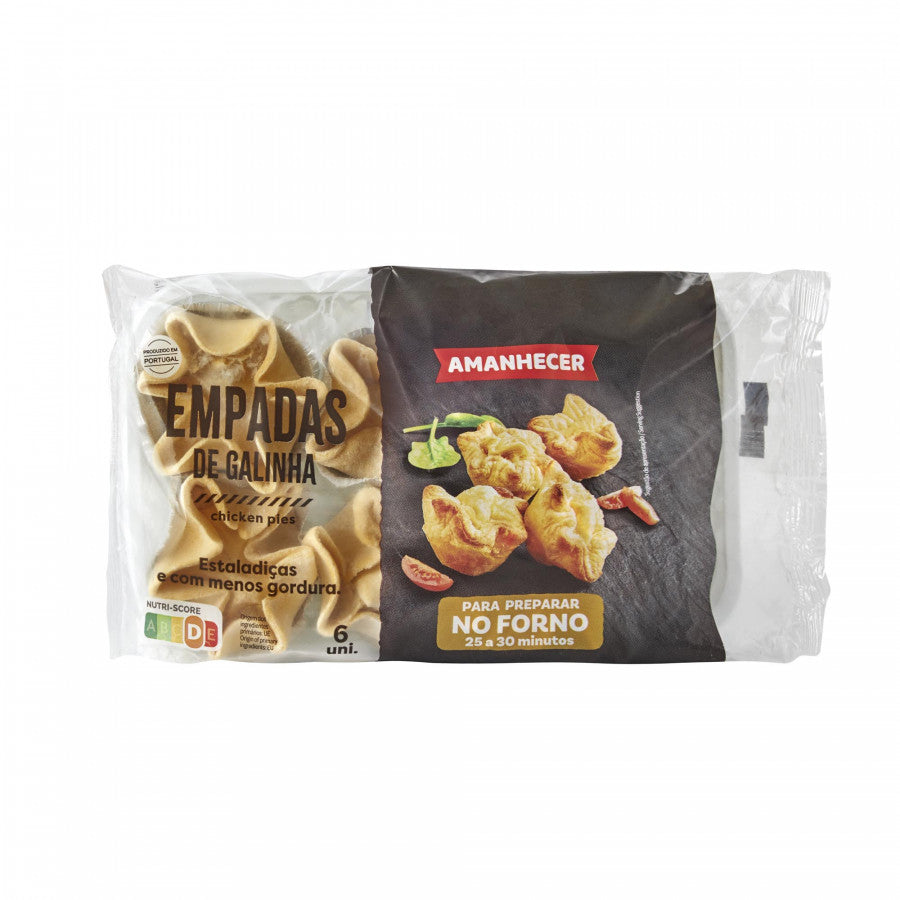 EMPADAS GALINHA AMANH.C/6 330G