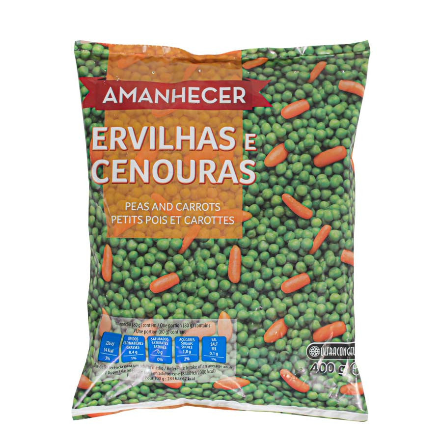 MISTURA ERVILHA/CENOURA AMANH CG 400G