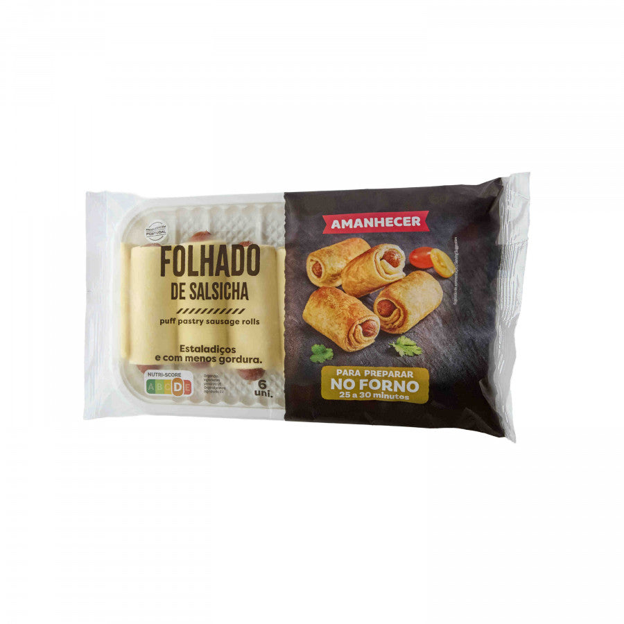 FOLHADO SALSICHA AMANH.C/6 360
