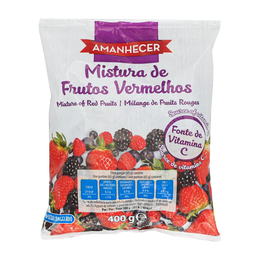 FRUTOS VERMELHOS AMANH 400G