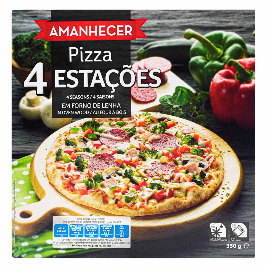 PIZZA AMANH 4 ESTACOES F.L.350GR