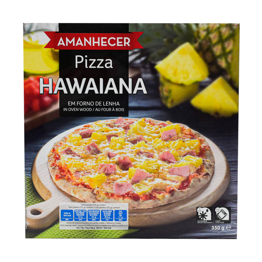 PIZZA HAWAIANAF. LENHA AMANHECER 350 GRS