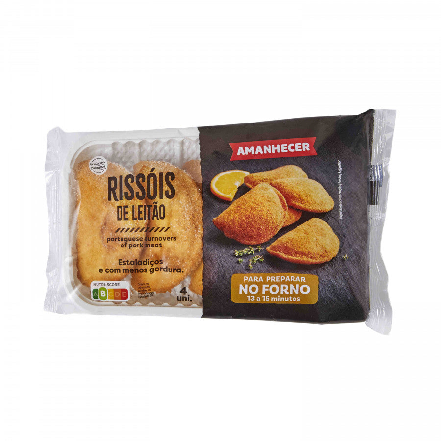 RISSOL LEITAO FORNO AMANHECER 4X85GR