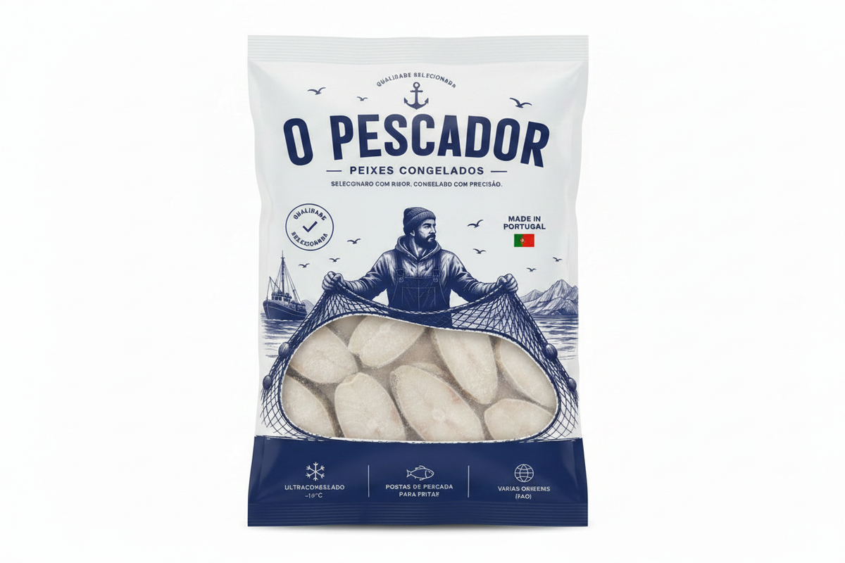 Pescada Argentina Posta Fritar O Pescador